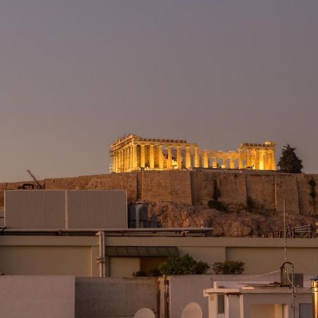 Minimal Apartment On The Shadow Of The Acropolis Athene Buitenkant foto
